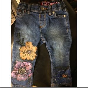Custom painted Childrens jeans